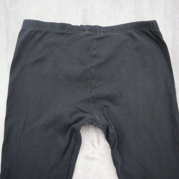 Nana Fashion Pants Womens 1XL Black Sweatpants Elastic Waist Pull On Knit Cotton - Picture 8 of 10